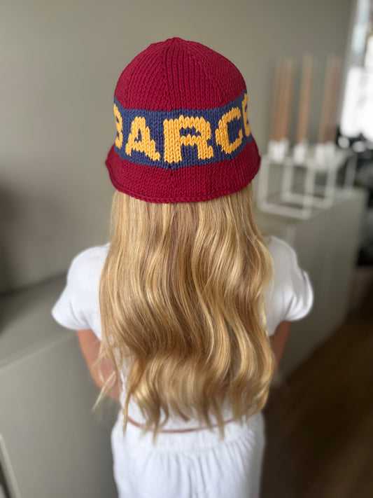 BARCELONA barn, bøttehatt (norsk)